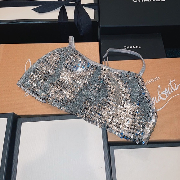 Sequin Crop Top✨ - Picture 2 of 2